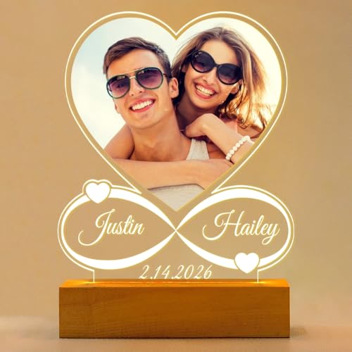 Kasofong Custom Picture Frame, Customized Picture Frames, Personalized Photo Frame, Personalized Anniversary Photo Gifts f...