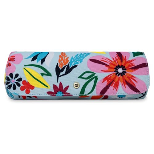 kate spade new york Travel Jewelry Case Organizer, Fabric Jewelry Box for Mother's Day, Cute Jewelry Organizer Holds Neckl...