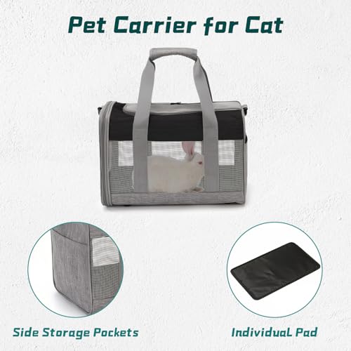 PINVNBY Bunny Carrier for Travel Camping Outdoor, Small Pet Carrier, Guinea Pig Carrier, Breathable Pet Portable Hand Bag ...