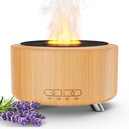 Essential Oil Diffuser for Home, 500 Aromatherapy Diffuser Oil Machine for Office Room Yoga, Aroma Diffuser with Auto-Off ...