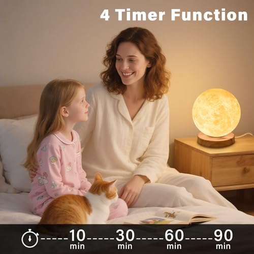 Doraubia Light Therapy Lamp,10000 Lux Sun Lamp with 3 Color Temperatures,Stepless Brightness,Timer & Memory Function, Happ...