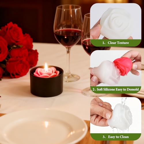 SAEUYVB Candle Making Kit,Candle Making Kit for Adults & Beginners - DIY Starter Soy Candle Making Supplies with Digital W...