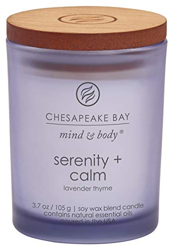 Chesapeake Bay Candle Peace + Tranquility, Balance + Harmony, Serenity + Calm Scented Candle Gift Set, Small Jar (3-Pack),...