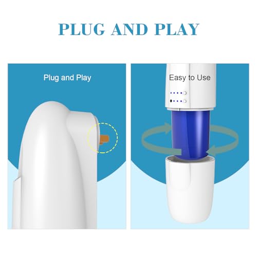 ScentiPlus Plug in Waterless Aroma Diffuser for Essential Oils 500 Sq. Ft, Portable Fragrance Diffuser with Cold-Air Diffu...