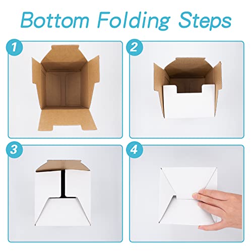 KeaJuidy 12pcs Prank Gift Box Nesting Gift Boxes Assorted Size Surprise Box Square Funny Gag Gift Nesting Cartons Great fo...