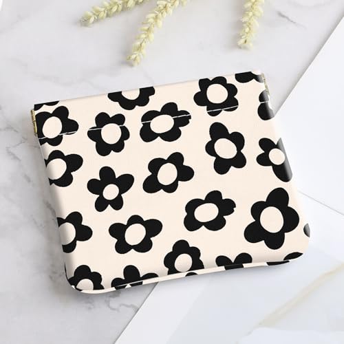 2Pcs PU Leather Small Squeeze Coin Purse Pouch Mini coin Bag Unique And Cute Wallet Cosmetic Bags Change Bag For Women Gir...