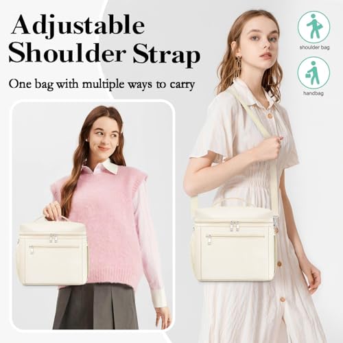 DALINDA Lunch Bag Cooler Bag Lunch Box for Women Men, Insulated Leak-Proof Lunch Bags Lightweight for Picnic,Grocery,Beac...