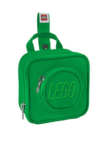 LEGO Kids Brick Mini Backpack Accessory Pouch with Novelty Backstraps, Snaps to Belt or Full-Size Backpack, Holds Small It...