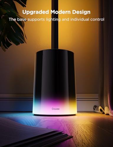 Govee Floor Lamp 2, RGBIC, Warm Cool White LED, Compatible with SmartThings, Matter, Alexa, 1725lm, Music Sync, Scene Mode...