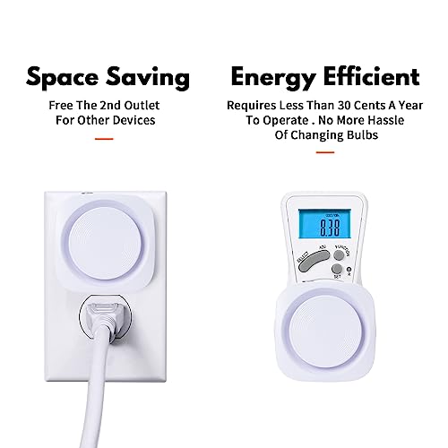 Warm Night Lights Plug into Wall, 4 Packs Dimmable Night Light with Dust to Dawn Sensor, Automatically Turn on and Off, Ge...