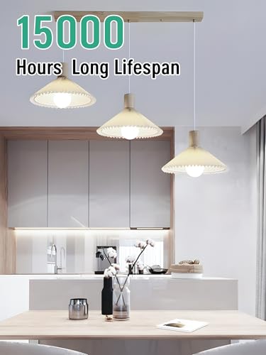 12 Pack LED Light Bulbs 100 Watt Equivalent, A19 15W 5000K Daylight, Super Bright White Light 1500 Lumens, E26 Standard No...