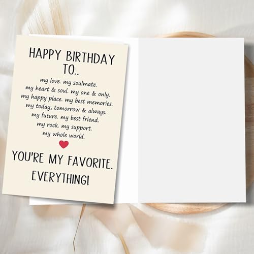 uugtcard Funny Birthday Cards for Men，Unique Birthday Card Gifts for Husband Boyfriend，Happy Birthday Decorations for Him