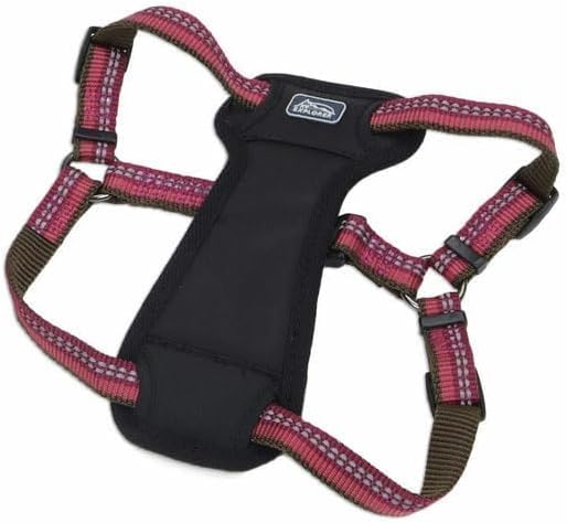Coastal Pet K9 Explorer Reflective Adjustable Padded Dog Harness - Plush Chest Pad for Comfort - No-Pull Dog Harness for S...