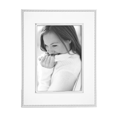 Reed & Barton Lyndon Silverplate 5" X 7" Photo Frame, 1.60 LB, Metallic