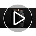 Craft & Kin Premium Smoke & Vanilla Candle | Black Scented Candles for Men | Long Lasting with 45 Hour Burn Time, 7.6oz | ...