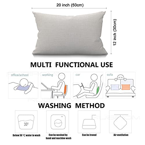 Smooffly Picasso Le Reve The Dream Farmhouse Pillow Cover Lumbar Pillow Cover Home Decorative Cotton Linen Cushion Case fo...