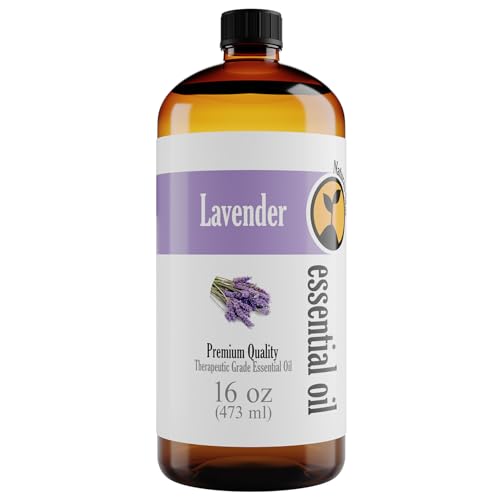 Natures-Star Lavender Essential Oil, 16 Ounce, Therapeutic Grade for Aromatherapy, Candle & Soap Making, Diffusers & Home,...