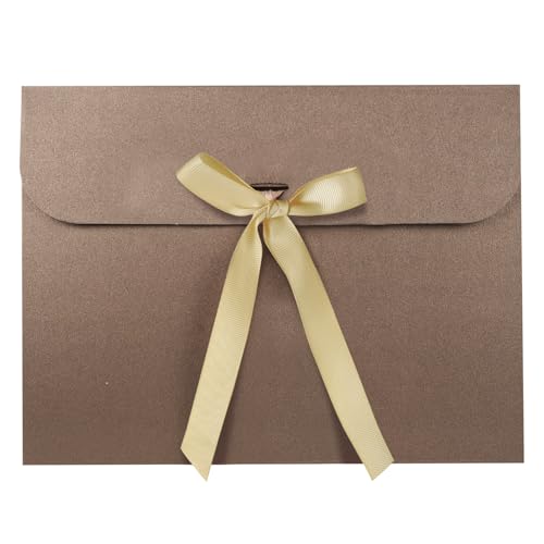 10PCS Gift Envelopes for Scarves, Birthday Cards - Paper Wrapping Bags Bulk Party Favor Cardboard Present Envelopes With R...