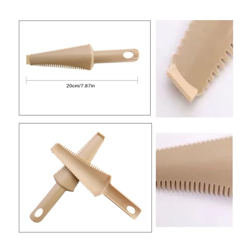NentMent 5 Pack Flat Mop Cleaning Scraper Microfiber Pads Brush Cleaner Heavy Duty Hair Removal Tool Attachment for Wet Dr...