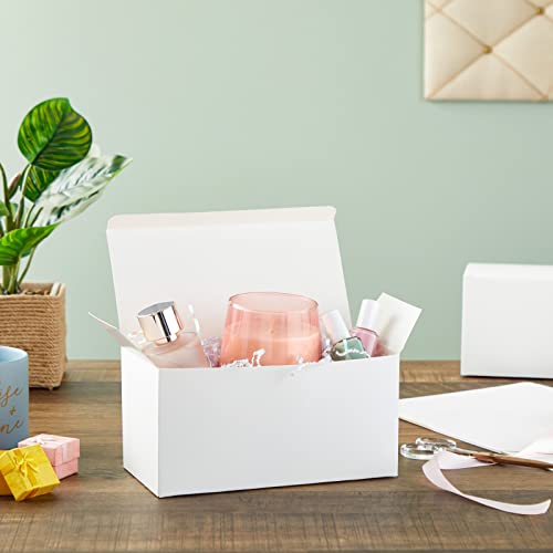 Juvale Gift Boxes With Lids & Cookie Boxes - White Box for Presents & Decorative Gift Presentation for Wedding, Birthday &...