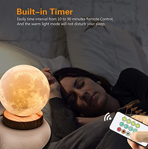 RscCleaner Light Therapy Lamp®, Happy Sun Lamp 10000 Lux with 3 Color Temperatures, Adjustable Brightness,Timer & Memory F...