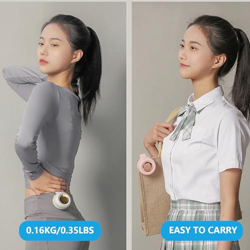 YAKINI Small Clip On Fan for Shirt, Portable Silent Mini Bladeless Electric Fans, 3-Speed Portable Mini Bladeless Fan Clip...