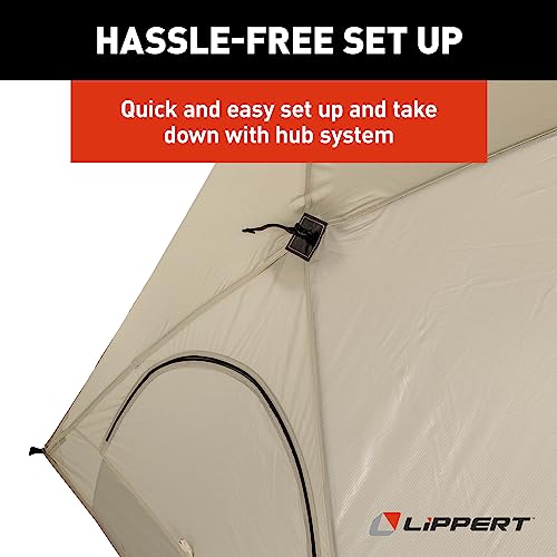 Lippert Picnic Popup Sun Shelter for Camping, Beach Trips and Outdoor Concerts - Tent