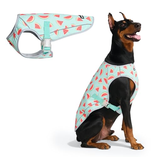 Spark Paws Dog Cooling Vest - SPF 50 UV Sun Protection - Summer Heat Relief Gear for Dogs, Lightweight, Evaporative Coolin...