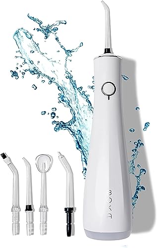 Boka Advanced Water Flosser for Teeth Cleaning, Gums & Braces w/Travel Bag - 3 Pressure Setting, Cordless Rechargeable Flo...