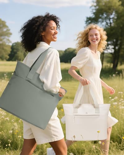 GLORIEROO 2-in-1 Cooler Bags Insulated for Women, Insulated Tote with 15.6‘’Laptop Compartmen for Work, Nurse, Outdoor