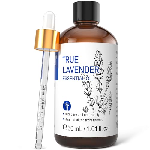 HIQILI Lavender Essential Oil for Diffuser, Aromatherapy & Air Freshening, Ideal for Relaxing Tense Mood, Eliminating Odo...