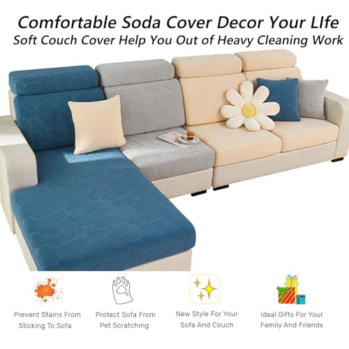 VFUX Soothing Home Sofa Covers, Sofa Hero Covers, Wear-Resistant Universal Couch Covers Washable Stretch Sectional Couch C...