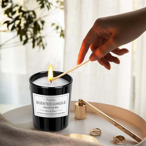 12 Pack Scented Candles Gifts Set for Women and Men, Candles for Home Scented, Natural Soy Wax 180H Long Burning, Aromathe...