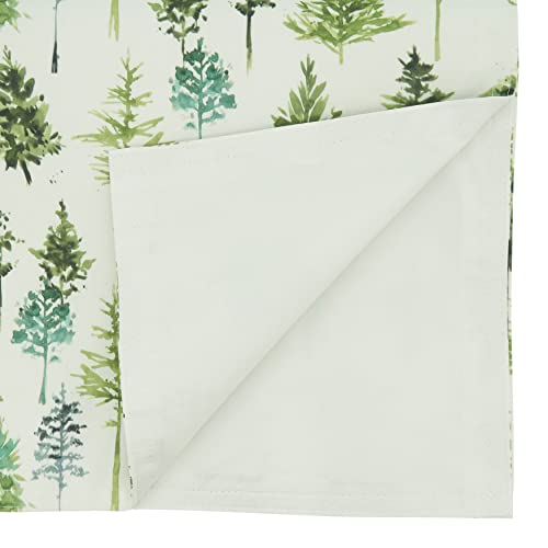 Forest Trees Design Table Runner
