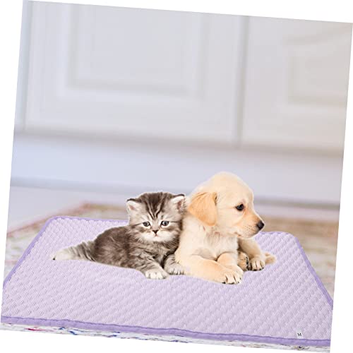 KESYOO Pet Cooling Mat for Dogs Cats Keep Cool in Summer Puppy Self Dog Cooling Mats for Kennel Crates and Beds Washable D...