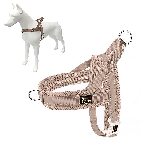 Plutus Pet No Pull Dog Harness with Breathable Mesh Padded, Adjustable Reflective Escape Proof Dog Harness, Quick Fit Dog ...