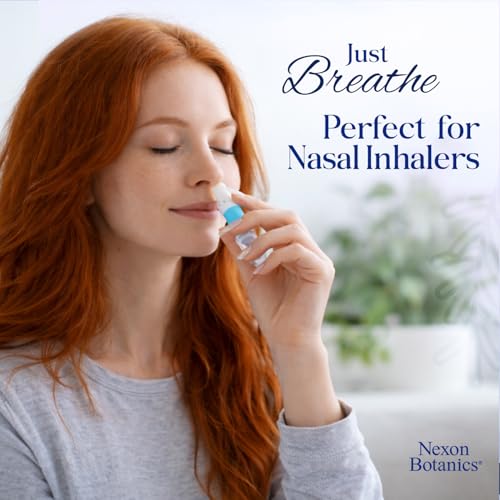 Breathe Essential Oil Blend 30 ml - Breath Sinus Relief with Menthol Oils - for Humidifiers, Diffusers, and Aromatherapy -...