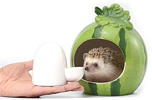 Dahey Drinking Water Feeder Ceramics Slient Bottle Waterer Automatic Small Pets for Hamster Hedgehog Chinchilla Ferret Sma...