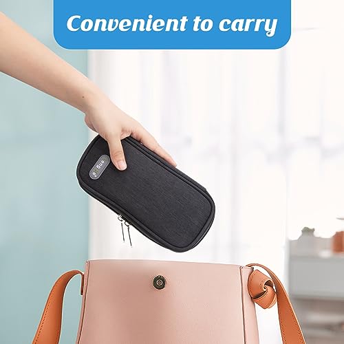 YOUSHARES Insulin Cooler Travel Case - Diabetic Case Insulated Organizer Portable Cooling Bag for Insulin Pen and Medicati...