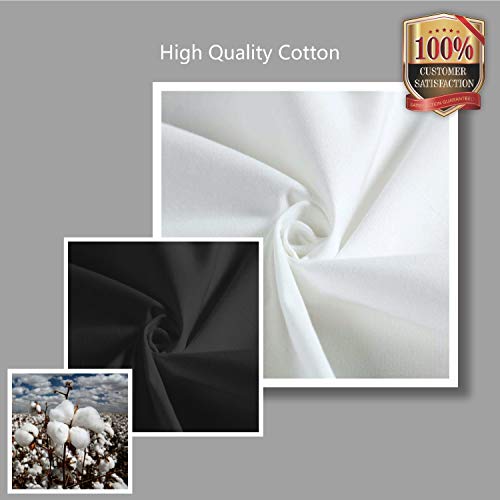 TOPDesign 1 | 3 | 6 | 12 | 24 Pack Super Strong Large 12oz Cotton Canvas Tote Bag, Reusable Grocery Shopping Cloth Bag, Fa...