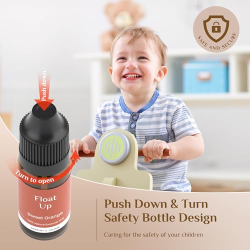 ASAKUKI Essential Oil Diffuser for Home, Large 700 ml Aromatherapy Humidifier with Top 6 Essential Oil Sets, Automatic Shu...