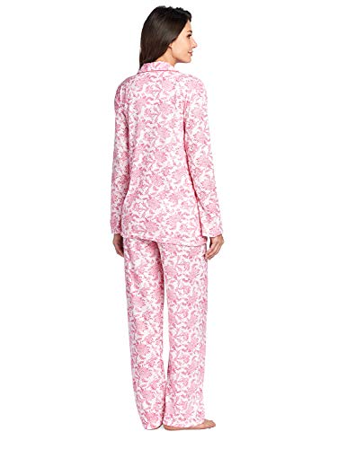 Casual Nights Women's Sleepwear Long Sleeve Floral Pajama Set