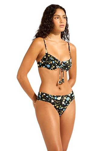 Seafolly Womens Ruched Side Retro Pant