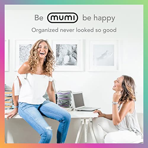 MUMI Mini Zipper Pouch Set – 7 Reusable 3x3” Clear Mesh Zipper Bags with Writable Labels | Small Leak-Proof Small Pouches ...