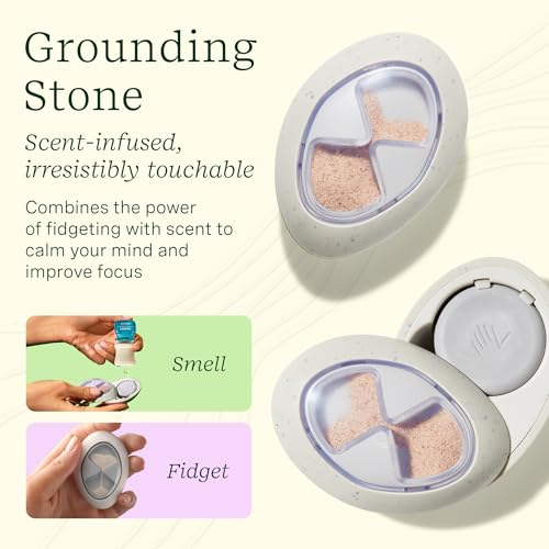 Lifelines Sensory Essentials Travel Set - Includes Everyday Aromatherapy Diffuser, Fidget Grounding Stone, Pen Diffuser & ...