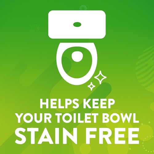 Scrubbing Bubbles Continuous Clean Toilet Drop-Ins, Automatic Blue Toilet Bowl Cleaner, Septic-Safe Tank Tablets Remove Ha...