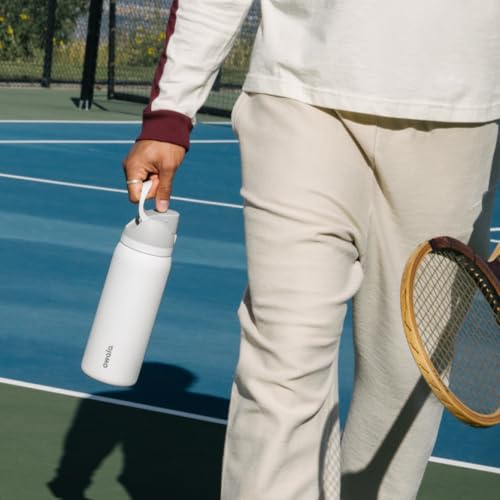 Owala FreeSip Insulated Stainless Steel Water Bottle with Straw, BPA-Free Sports Water Bottle, Great for Travel, 24 Oz, Sh...