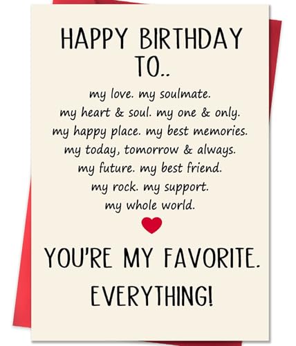uugtcard Funny Birthday Cards for Men，Unique Birthday Card Gifts for Husband Boyfriend，Happy Birthday Decorations for Him