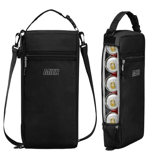 MIER Golf Bag Cooler Insulated Soft Cooler Bag Golf Accessories for Men 9 Cans Portable Beer Cooler Sleeve for Picnic Beac...