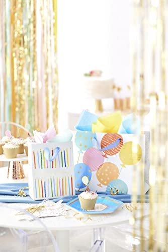 Papyrus 9" Birthday Gift Bag, Happy Birthday Candles (1 Bag)